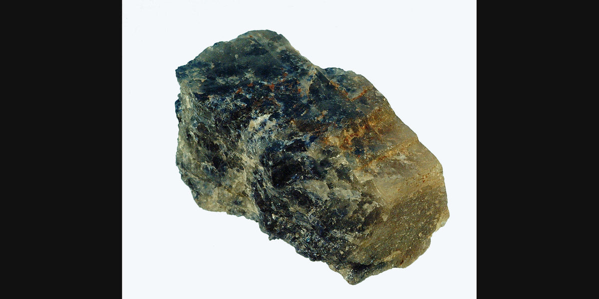 Blue sapphire crystal specimen — Roosters Peacock crystal guide
