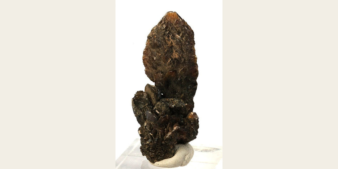 Descloizite crystal specimen from Berg Aukas, Namibia — Roosters Peacock crystal guide