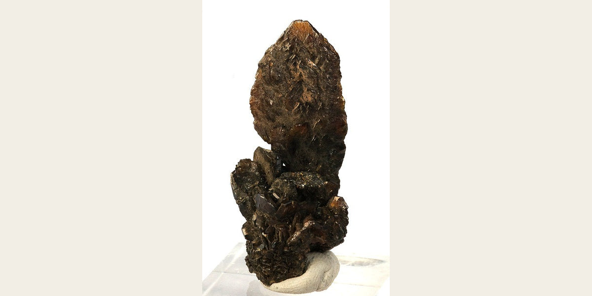 Descloizite crystal specimen from Berg Aukas, Namibia — Roosters Peacock crystal guide