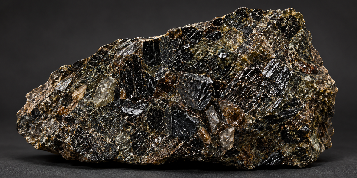 Euxenite-(Y) mineral specimen — Roosters Peacock crystal guide