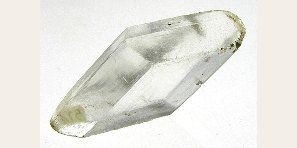 Gypsum crystal from Alberta, Canada; photo by Robert M. Lavinsky, CC BY-SA 3.0 — Roosters Peacock crystal guide