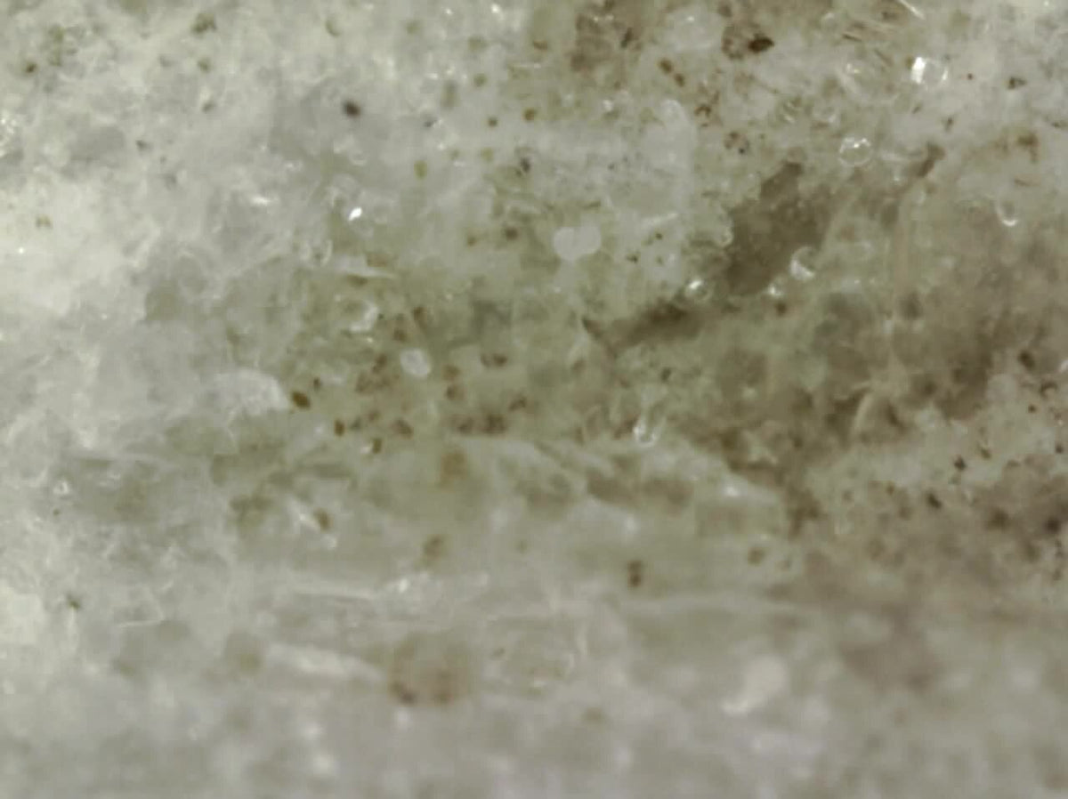 Ikaite crystals in Ikka Fjord Greenland, from Trampe et al. 2016, CC BY 4.0