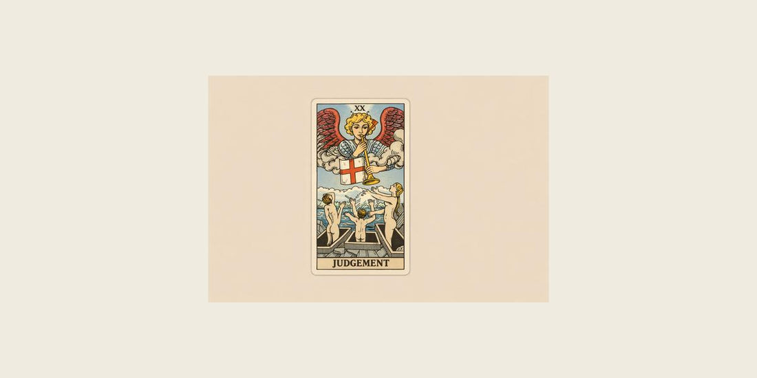 Judgement Major Arcana tarot card artwork