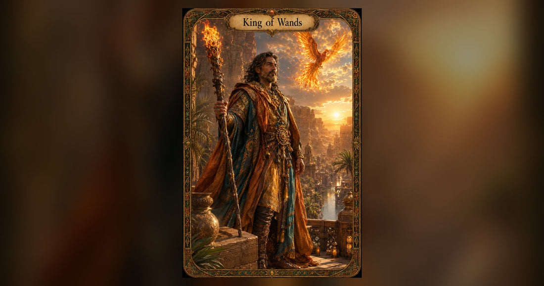 King of Wands tarot card
