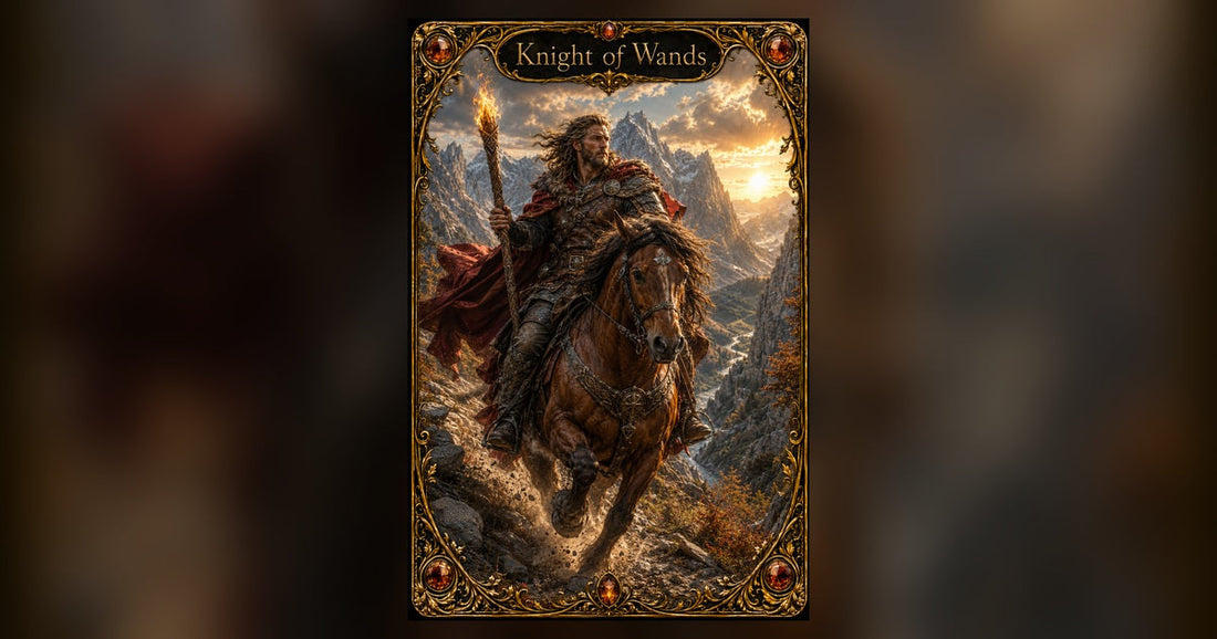Knight of Wands tarot card