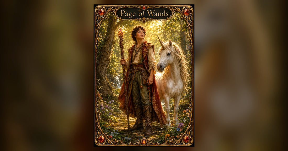 Page of Wands tarot card