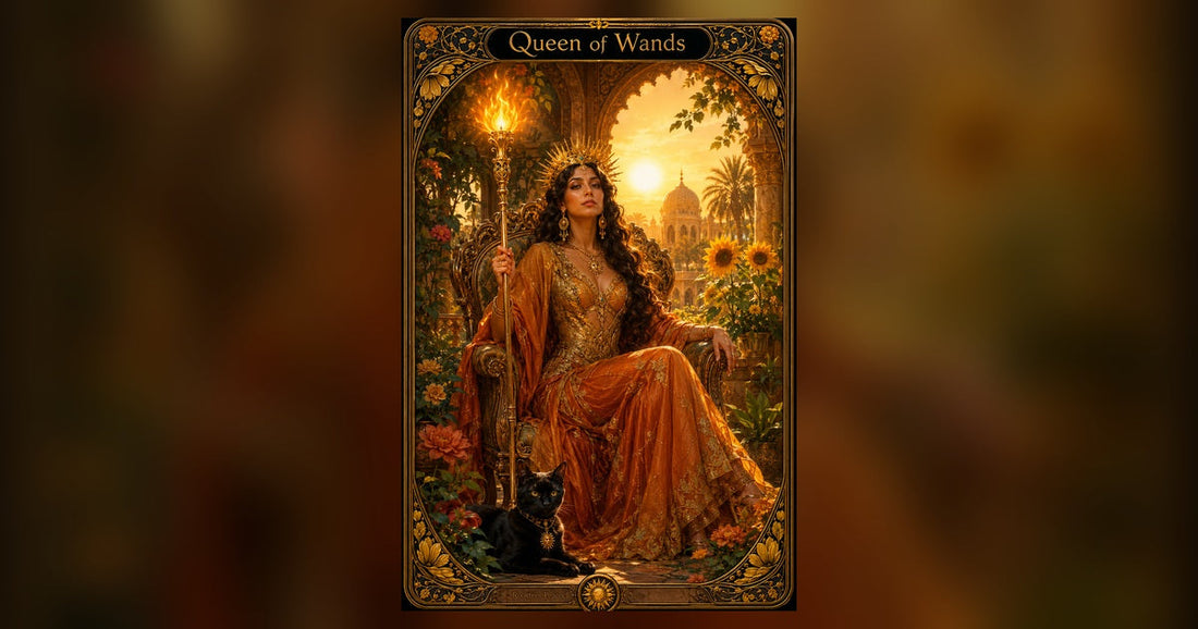Queen of Wands tarot card