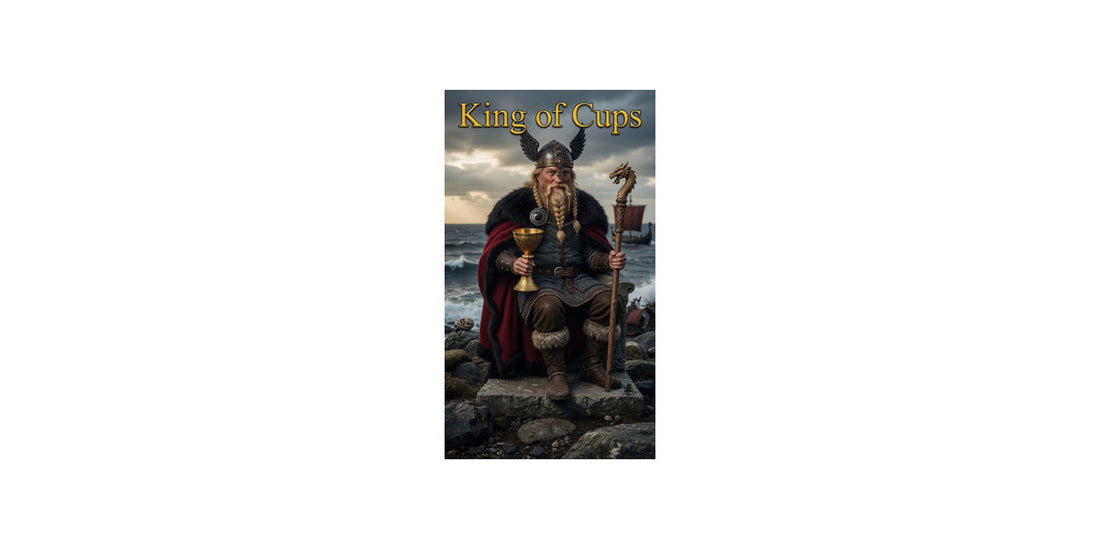 King of Cups tarot card artwork