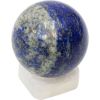 Square Selenite Sphere Stand - Natural Crystal Display Base