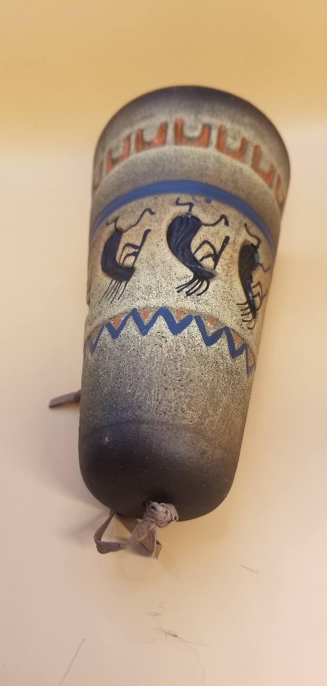 Arizona Brand Vintage Native American Kokopelli Pottery Bell Decor Southwestern