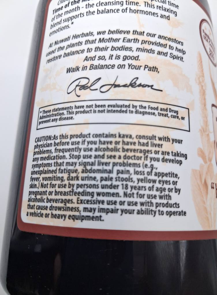 Nuwati Herbals 4 oz "Time of the Moon" Tea Comforting Support for PMS and Menopause