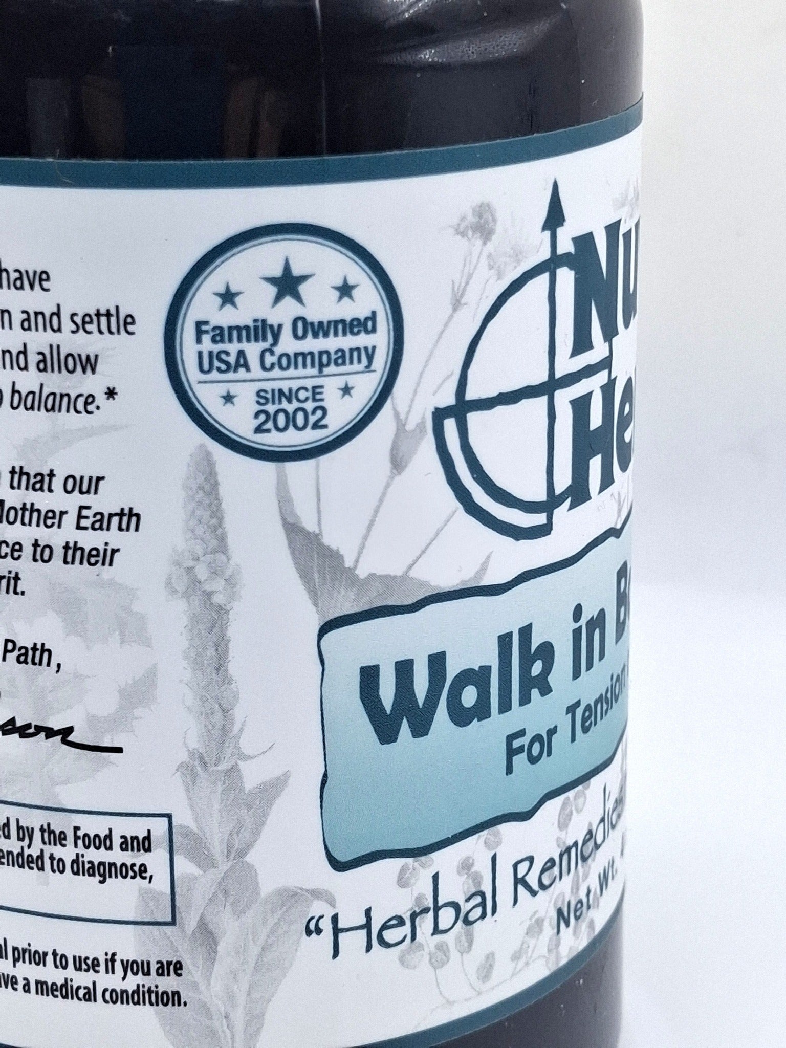 Nuwati Herbals 4 oz "Walk in Balance" Tea Comforting Support for Tension and Digestion