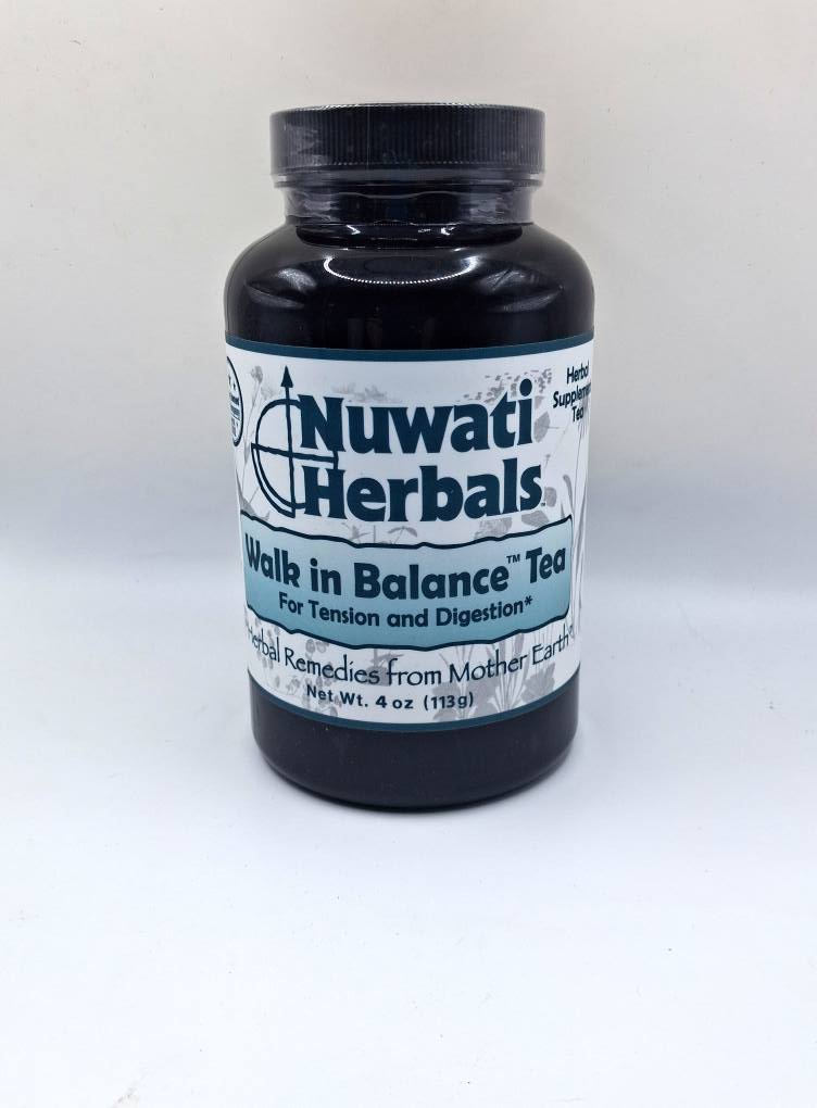 Nuwati Herbals 4 oz "Walk in Balance" Tea Comforting Support for Tension and Digestion