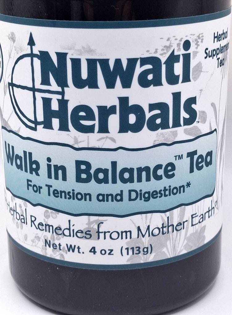 Nuwati Herbals 4 oz "Walk in Balance" Tea Comforting Support for Tension and Digestion