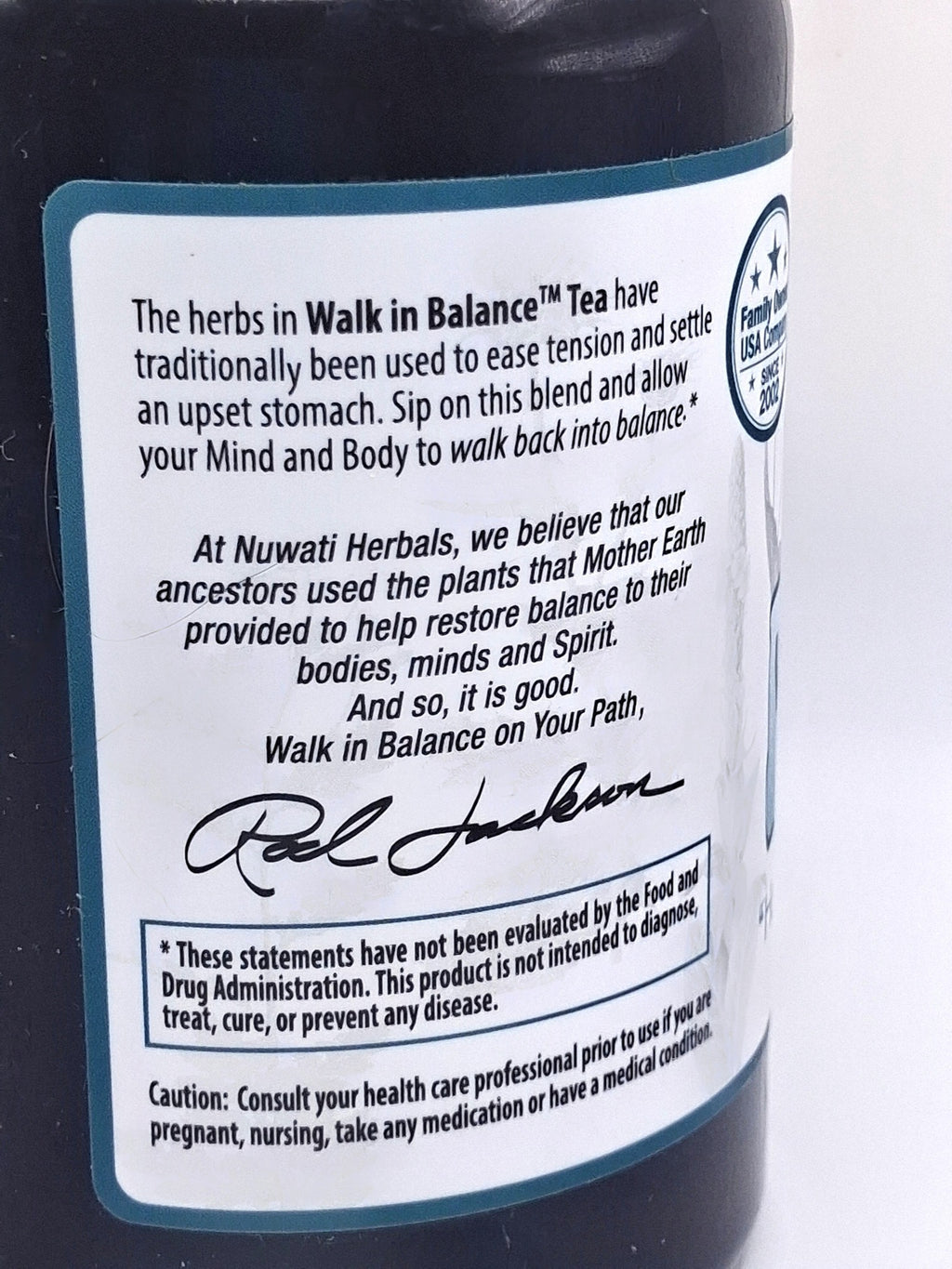 Nuwati Herbals 4 oz "Walk in Balance" Tea Comforting Support for Tension and Digestion