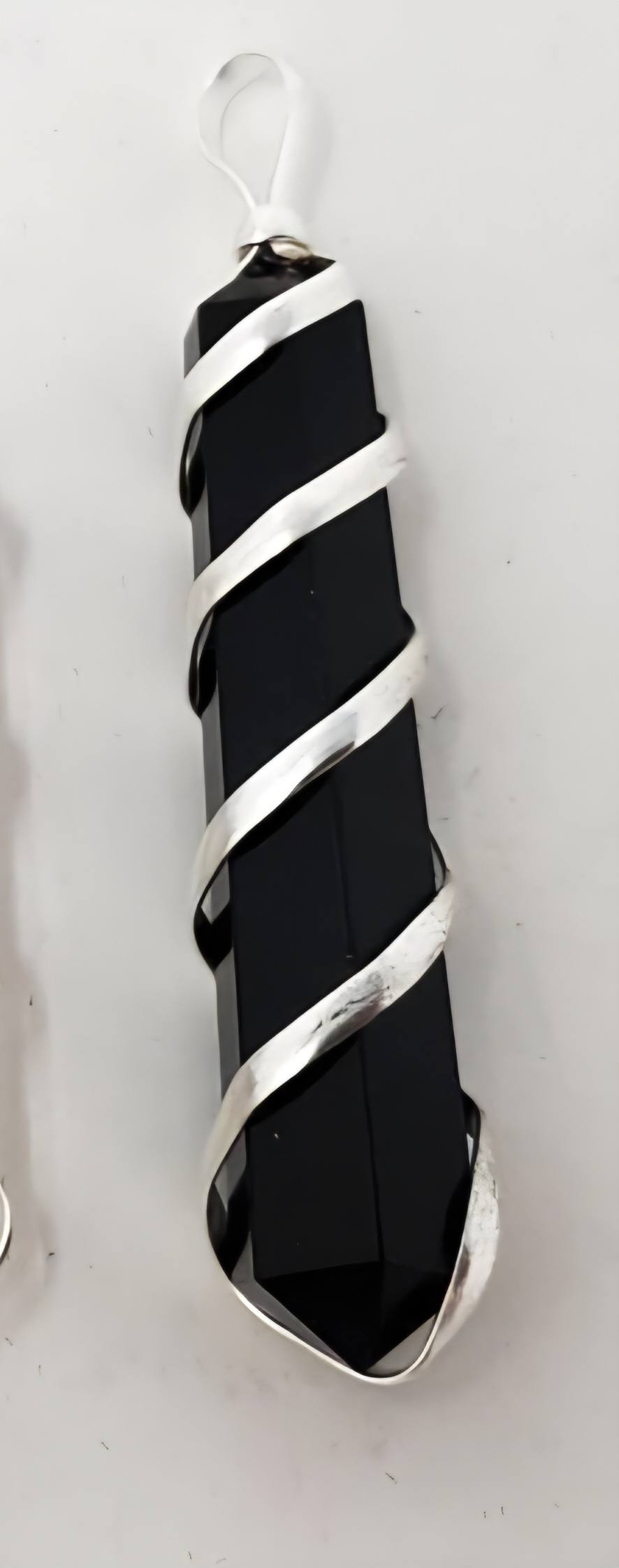 Wire Wrapped Crystal Point Pendant - Choose Your Stone (Approx. 1.75 Inch)  Amethyst, Rose Quartz, Clear Quartz, Tiger Eye