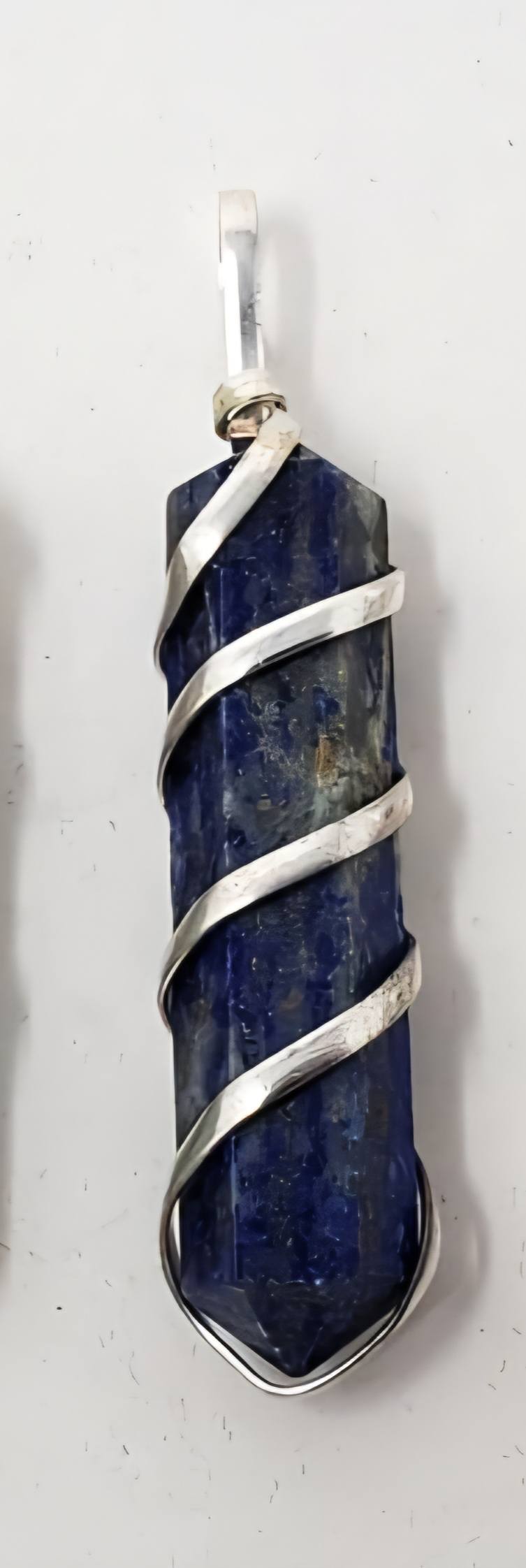 Wire Wrapped Crystal Point Pendant - Choose Your Stone (Approx. 1.75 Inch)  Amethyst, Rose Quartz, Clear Quartz, Tiger Eye