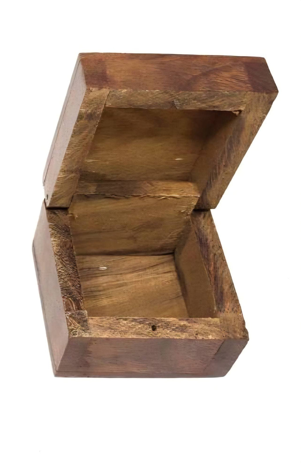 Roosters Peacock Brass Inlaid Wooden Storage Box - Choose Your Design (2.5 x 2 x 3 Inch)