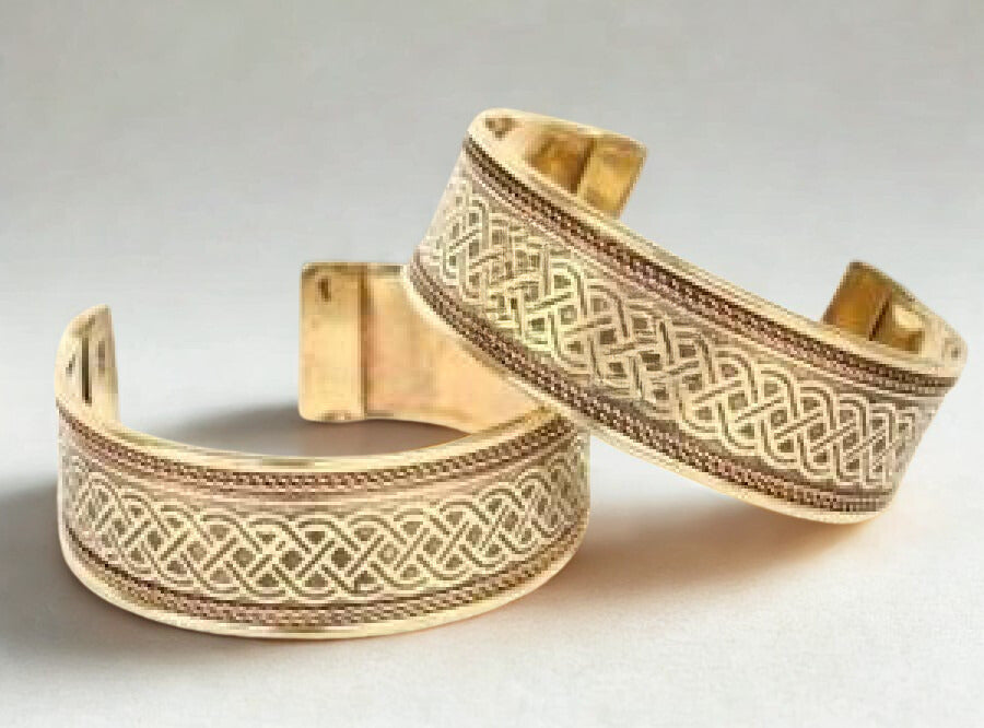 Flower of Life, Peace Sign & Celtic Symbol Bracelet Collection - Choose Your Design