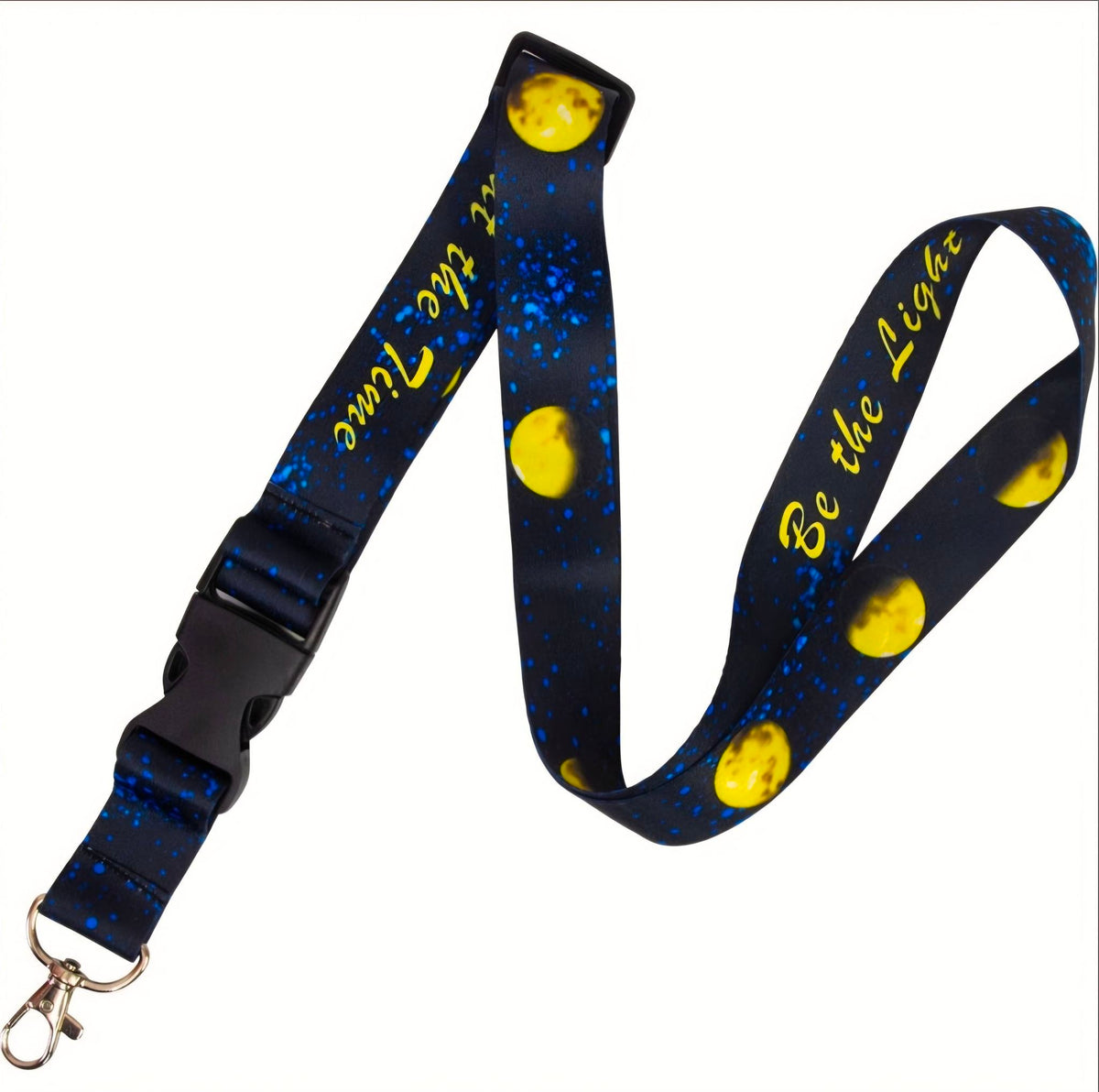 Sacred Symbol Spiritual Lanyard – Chakra, Moon Phases, Triple Moon, Runes, Celtic, Pentacle & More | Mystical Wearable Talisman