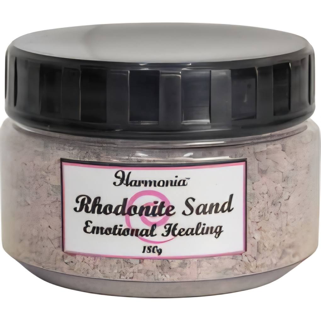 Harmonia 180g Gemstone Sand Jar - Natural Crystal Sand (Choose Your Stone)