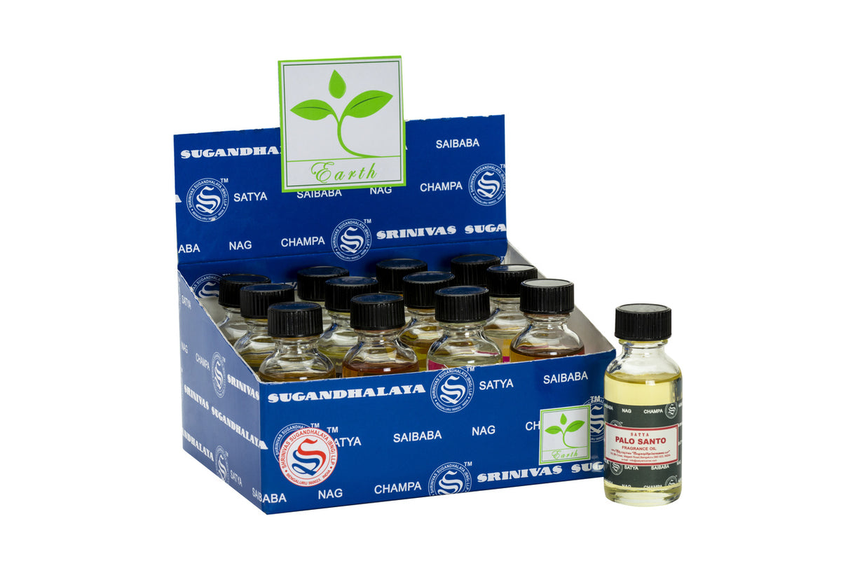 Satya Fragrance Oils 15ml – Patchouli, Nag Champa, Dragon's Blood, Sandalwood & More