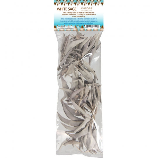 California White Sage Clusters 1 oz | Loose Leaf Smudge Herb Bundle