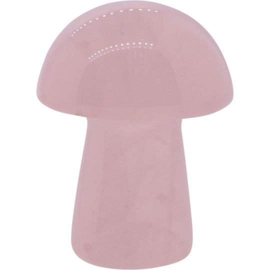 Gemstone Mini Mushroom – Carnelian, Rose Quartz, Amethyst, Black Obsidian & More | Crystal Carving Talisman