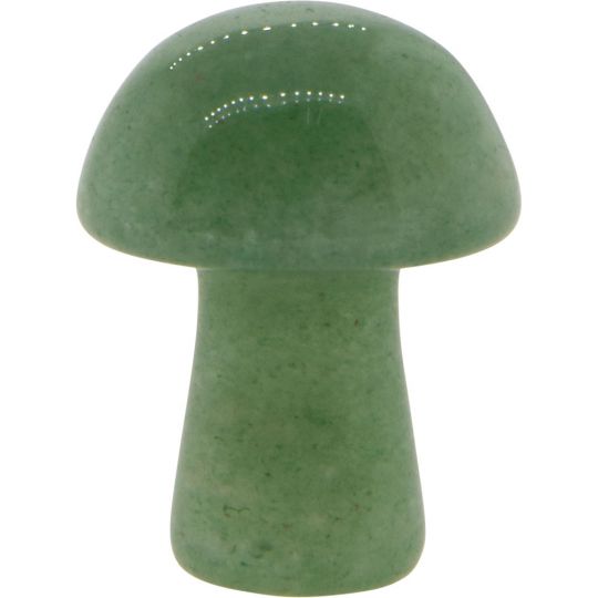 Gemstone Mini Mushroom – Carnelian, Rose Quartz, Amethyst, Black Obsidian & More | Crystal Carving Talisman