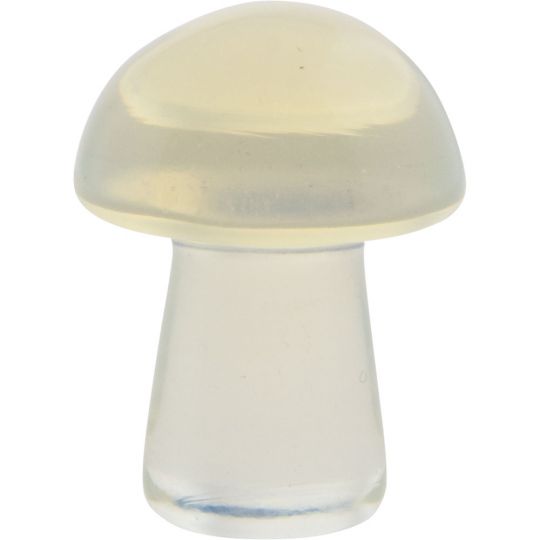Gemstone Mini Mushroom – Carnelian, Rose Quartz, Amethyst, Black Obsidian & More | Crystal Carving Talisman