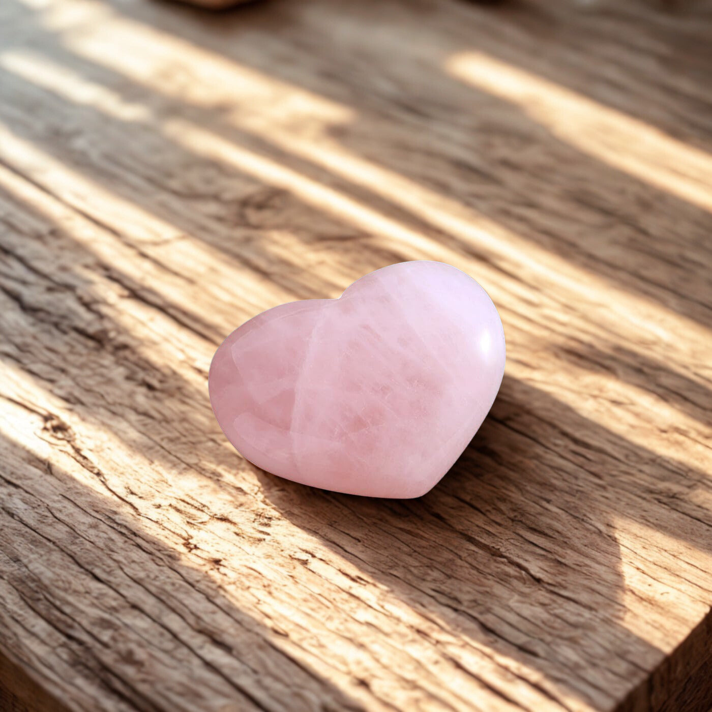 45 mm Rose Quartz Crystals Valentine's Day Crystals Gifts for Her Women Large Heart Stone Healing Natural Reiki Gemstone  Meditation