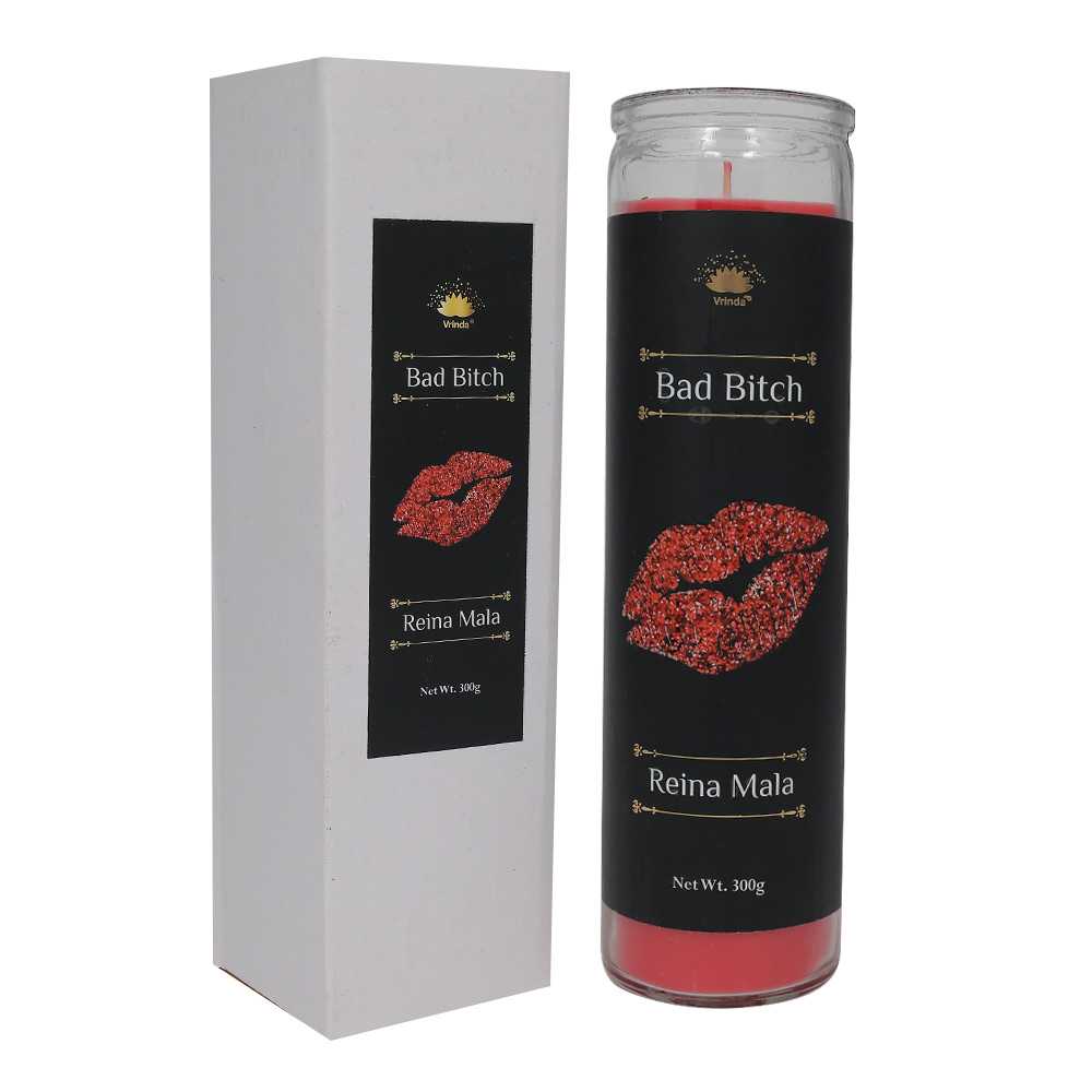 Bad Bitch 7 Day Ritual Candle – Empowerment, Strength & Determination | Jasmine Scented Soy Blend