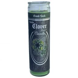 7 Day Glass Ritual Candle 8" – Goddess, Tree of Life, Raven, Pentacle, Horned God, Three Maidens, Triquetra & More | Intention Candles for Spellwork & Ritual