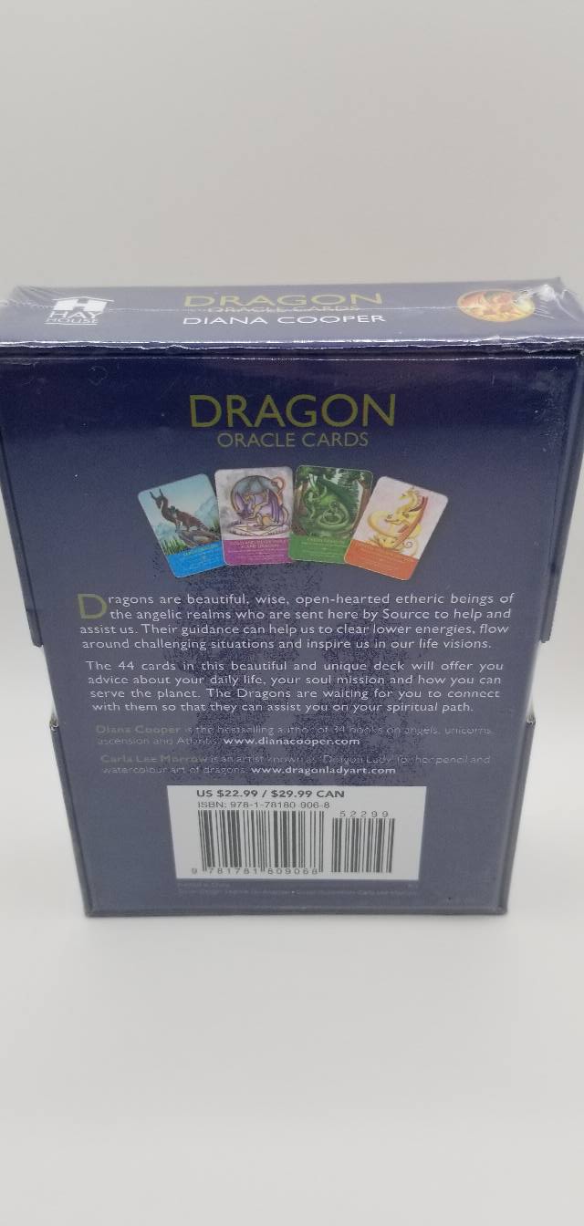 Dragon Oracle Cards - Cards By Cooper, Diana - New Authentic Deck By Hay House