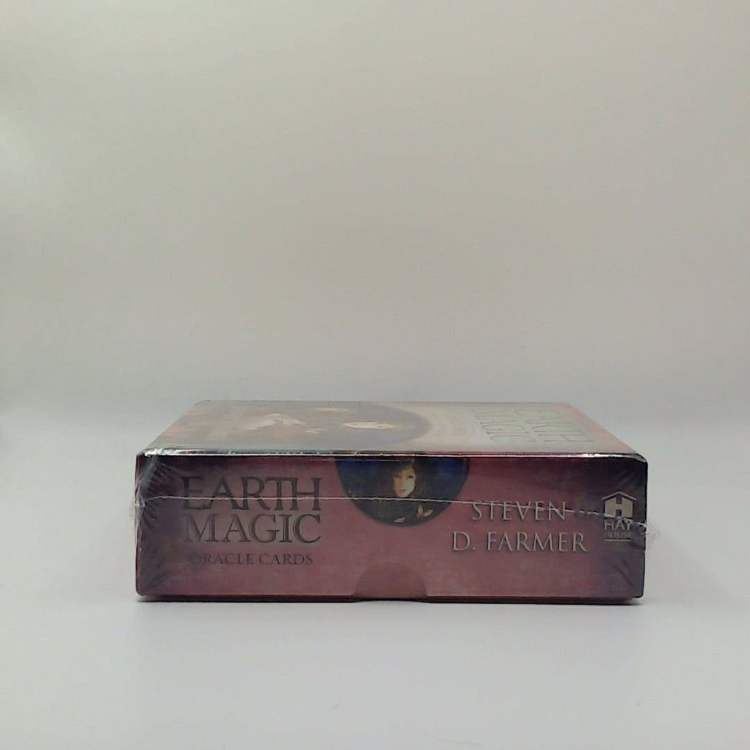 Earth Magic Oracle Cards By Steven Farmer 48 Cards W/Guidebook In Original Box Authentic