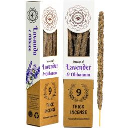 Green Tree Botanical Incense - 9 Thick Sticks (Choose Your Scent)