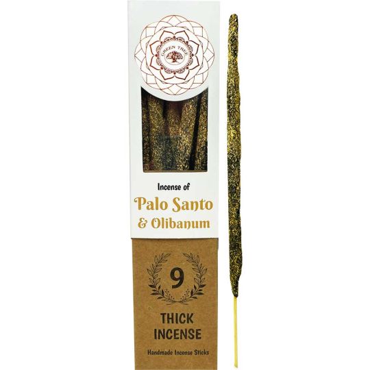Green Tree Botanical Incense - 9 Thick Sticks (Choose Your Scent)
