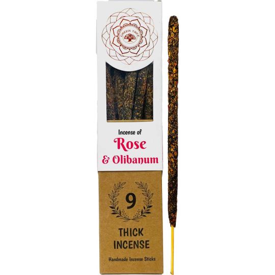 Rose incense included in the Open Heart Love and Self-Love Ritual Kit