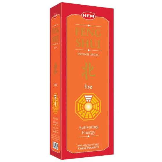 HEM Feng Shui Incense Sticks | 20 Sticks | Choose Your Element | Water, Fire, Earth, Metal