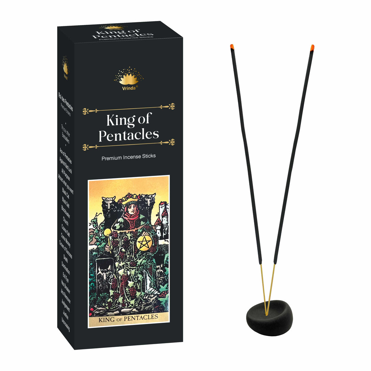 Pentacles Hexa Incense Sticks – Prosperity, Abundance & Grounding | Tarot-Inspired Ritual Incense | 20 Sticks