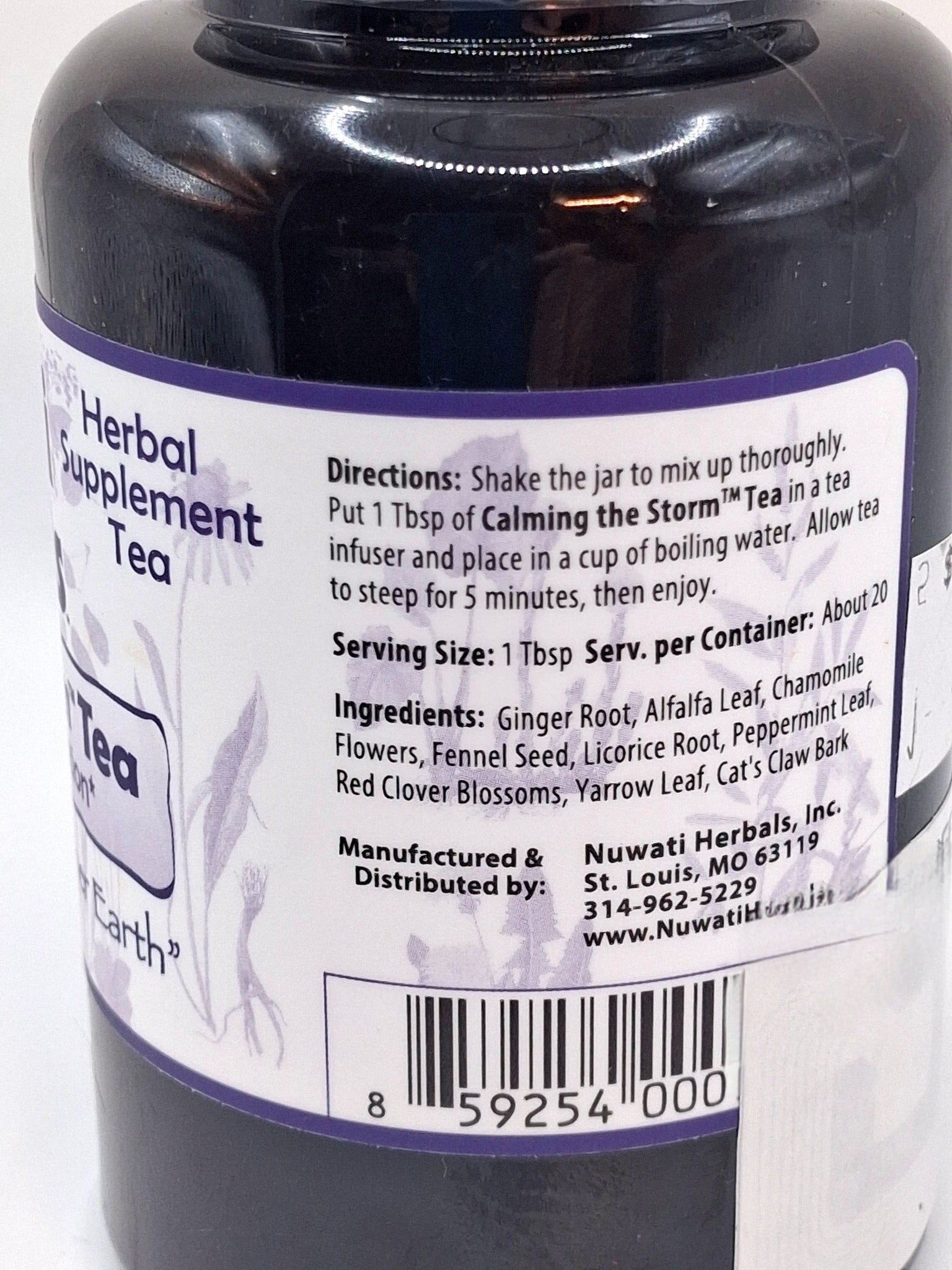 Nuwati Herbals 2 oz "Calming the Storm" Tea Comforting Support for Digestion