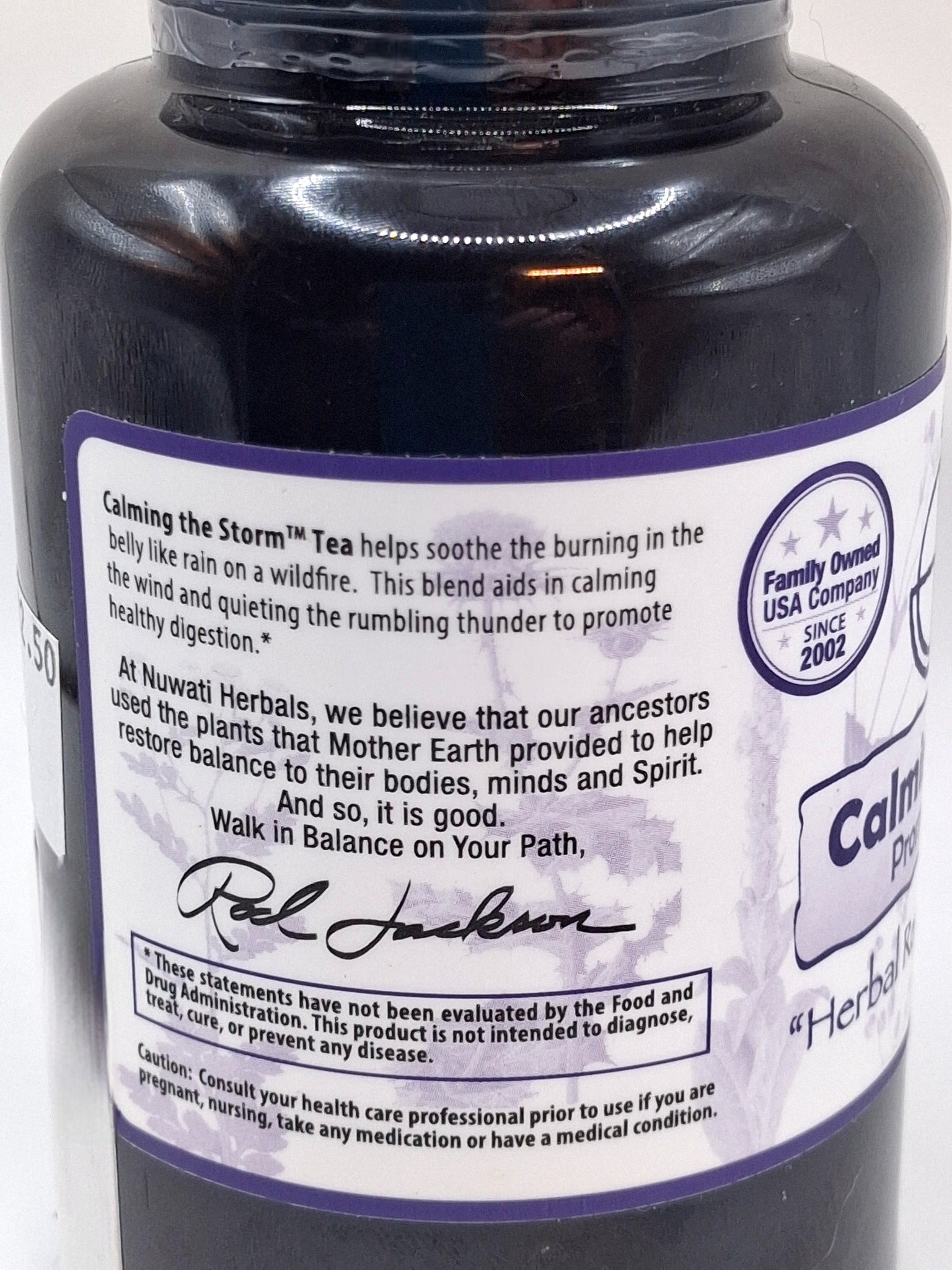 Nuwati Herbals 2 oz "Calming the Storm" Tea Comforting Support for Digestion
