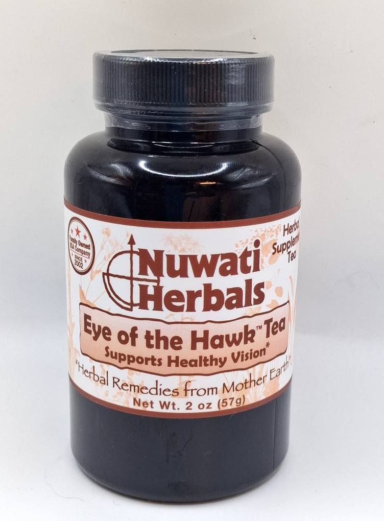 Nuwati Herbals  "Eye of the Hawk" Tea Comforting Support for Healthy Vision