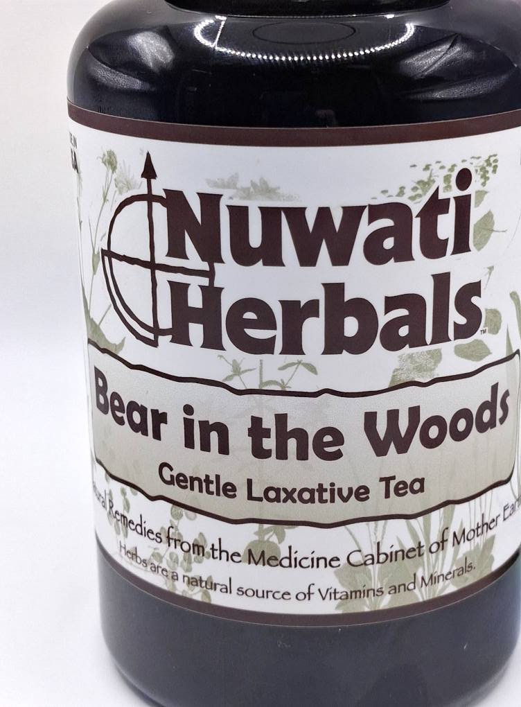 Nuwati Herbals  "Bear in the Woods"  Gentle Laxative Tea