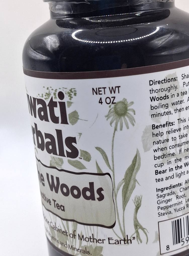 Nuwati Herbals  "Bear in the Woods"  Gentle Laxative Tea