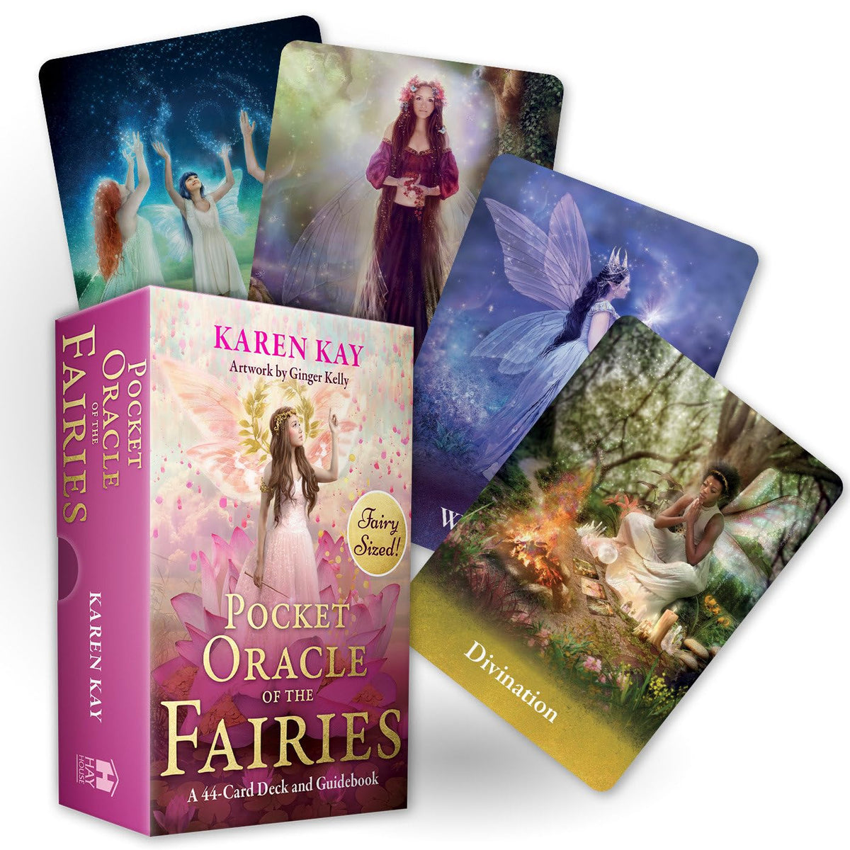Pocket Oracle of the Fairies: A 44-Card Deck and Guidebook Karen Kay Authentic