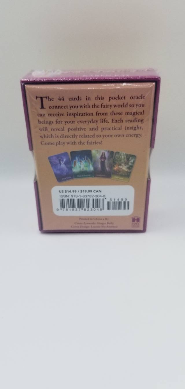 Pocket Oracle of the Fairies: A 44-Card Deck and Guidebook Karen Kay Authentic