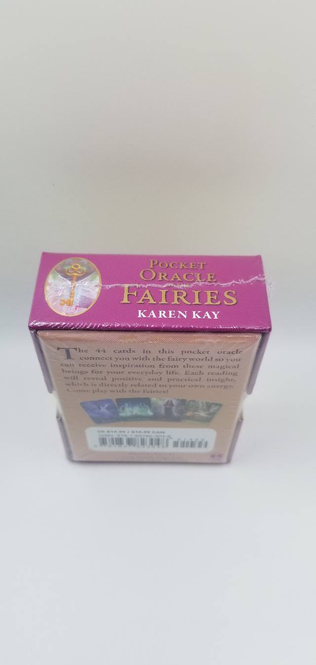 Pocket Oracle of the Fairies: A 44-Card Deck and Guidebook Karen Kay Authentic