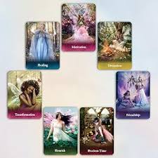 Pocket Oracle of the Fairies: A 44-Card Deck and Guidebook Karen Kay Authentic