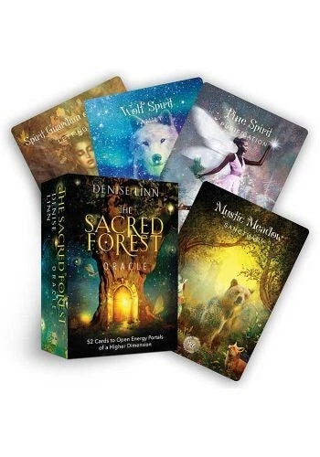 The Sacred Forest Oracle : AUTHENTIC 52 Cards to Open Energy Portals
